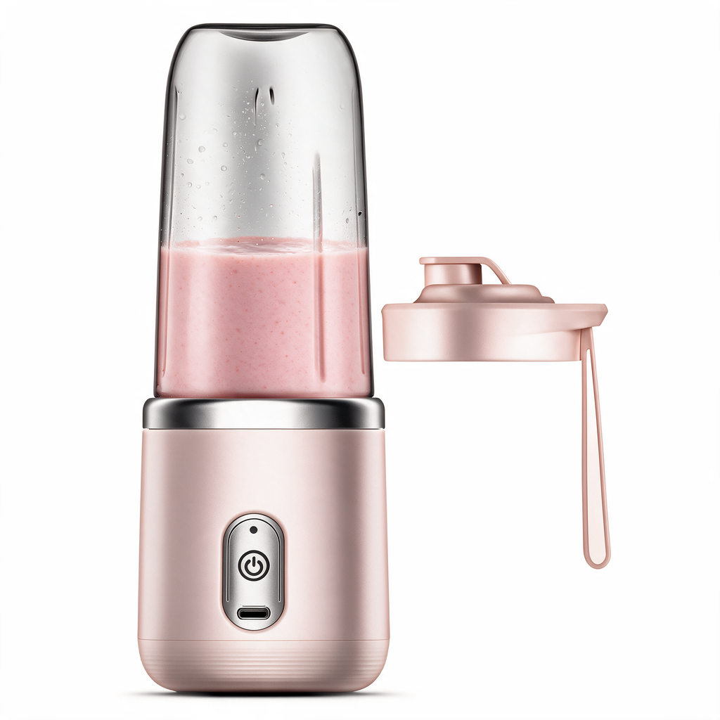 Portable USB blender, 6 blade smoothie maker