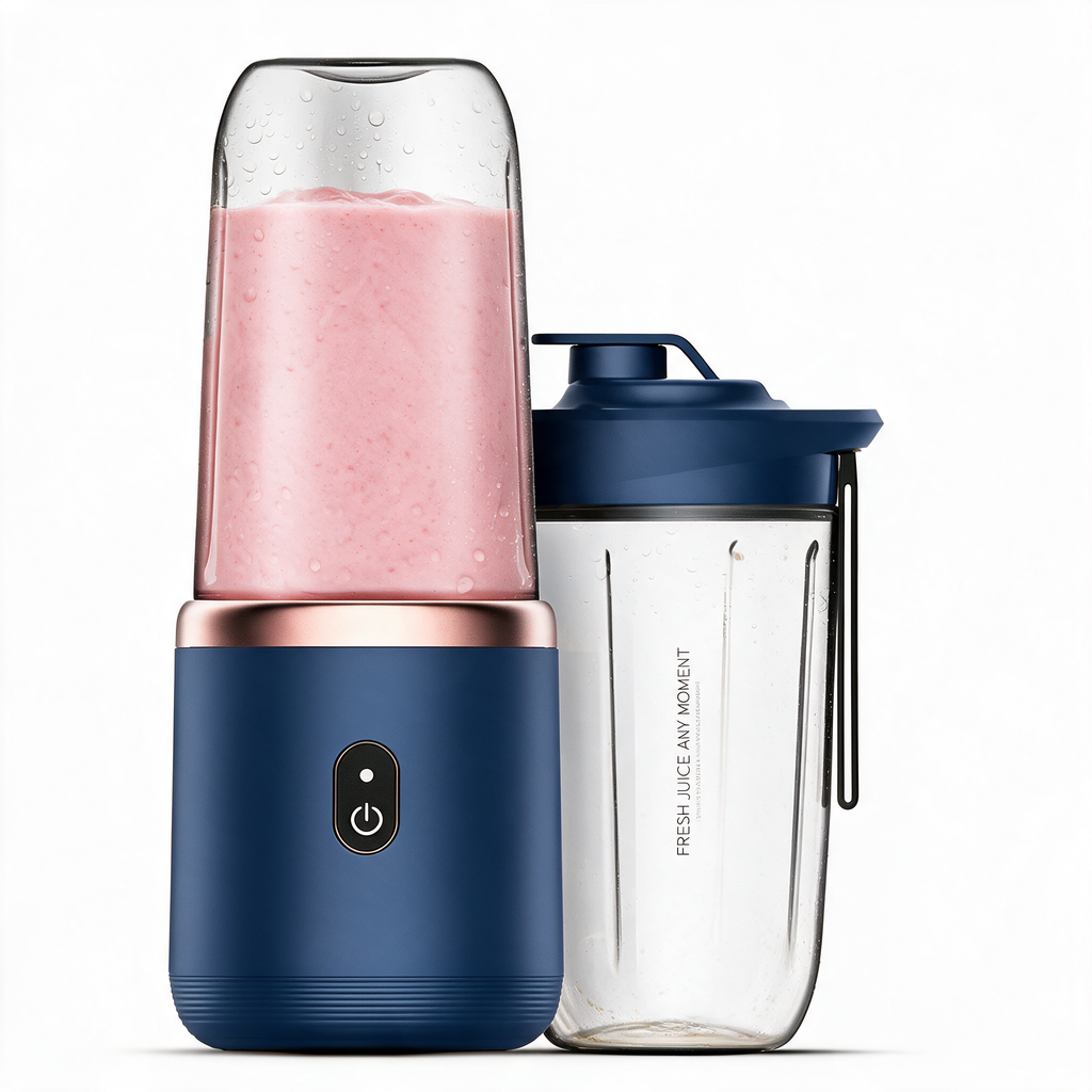 Portable USB blender, 6 blade smoothie maker